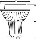 Lampe LED Osram Parathom - 4058075608719