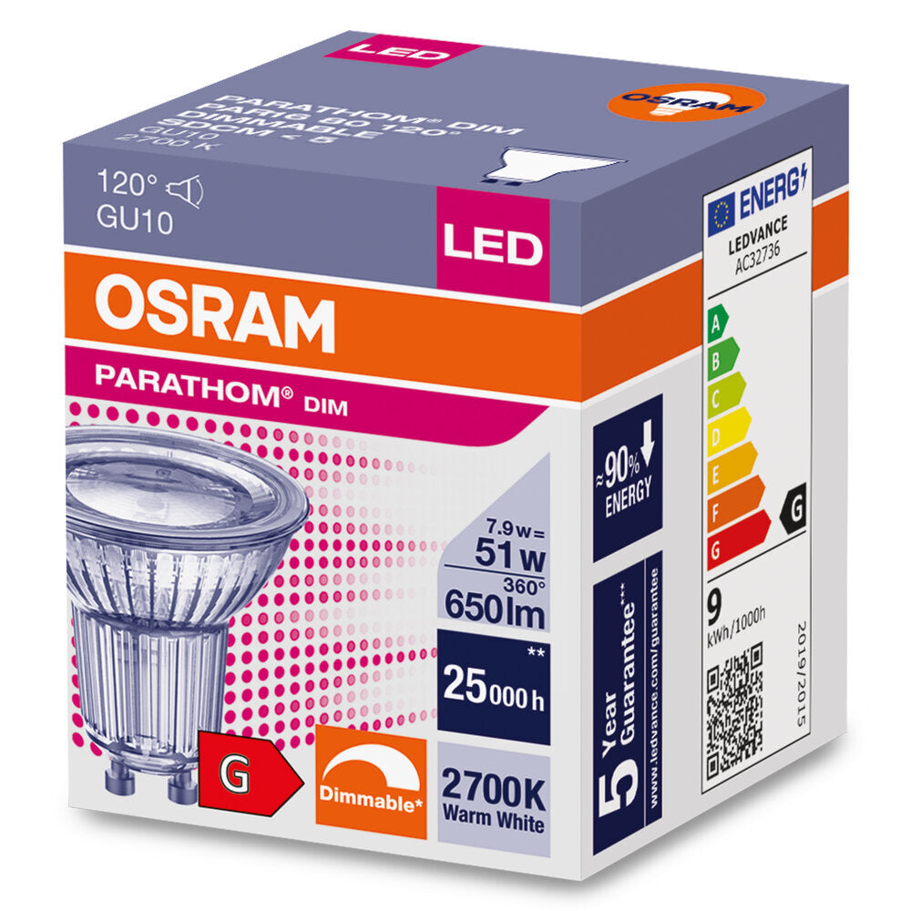 Lampe LED Osram Parathom - 4058075609013
