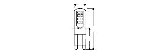 Lampe LED Osram Parathom - 4058075626041