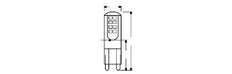 Lampe LED Osram Parathom - 4058075626041