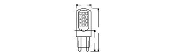 Lampe LED Osram Parathom - 4058075626072