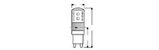 Lampe LED Osram Parathom - 4058075622890