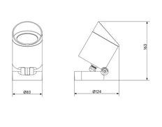 Opple Spot Projector Downlight/Spotlight/Floodlight - 709000027200