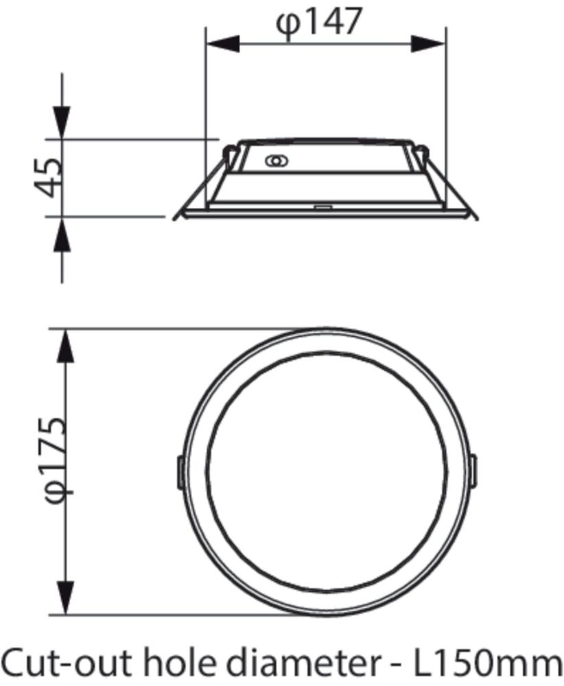 Philips Ledinaire Lumière rasante/Lumière ponctuelle - 32910200