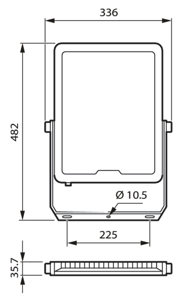 Philips Ledinaire Lumière rasante/Lumière ponctuelle - 53349399
