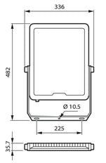 Philips Ledinaire Lumière rasante/Lumière ponctuelle - 53349399