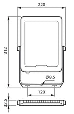 Philips Ledinaire Lumière rasante/Lumière ponctuelle - 53351699