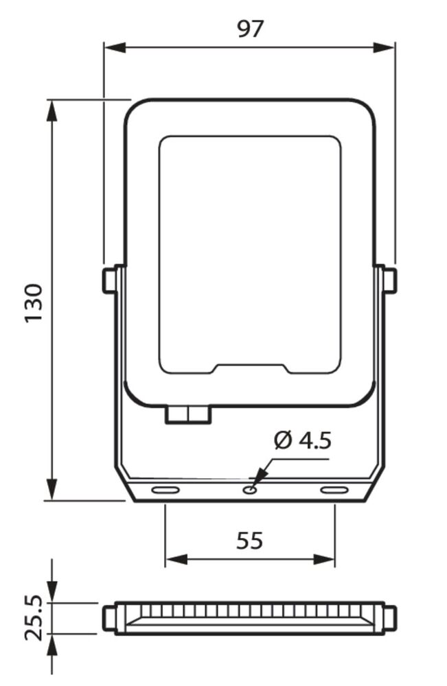 Philips Ledinaire Lumière rasante/Lumière ponctuelle - 53355499