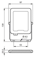 Philips Ledinaire Lumière rasante/Lumière ponctuelle - 53363999