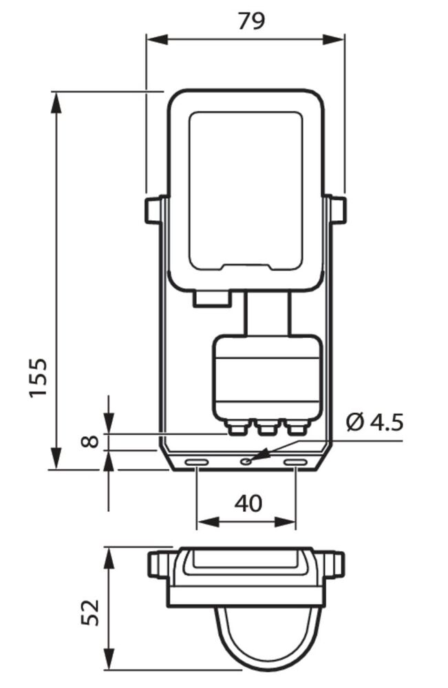 Philips Ledinaire Lumière rasante/Lumière ponctuelle - 53481099