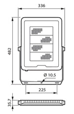 Philips Ledinaire Lumière rasante/Lumière ponctuelle - 53493399