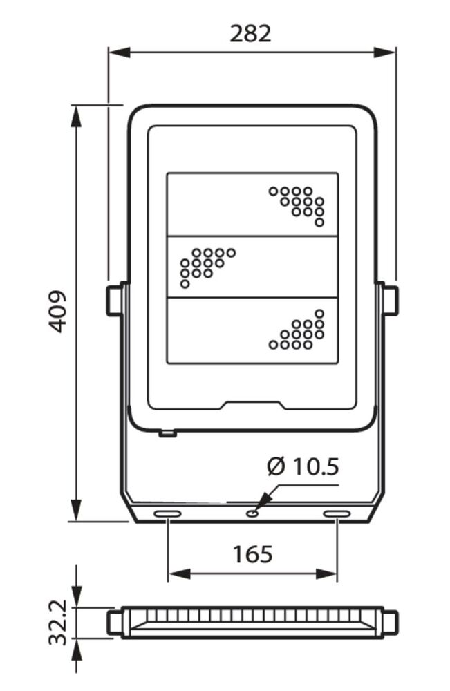 Philips Ledinaire Lumière rasante/Lumière ponctuelle - 53494099