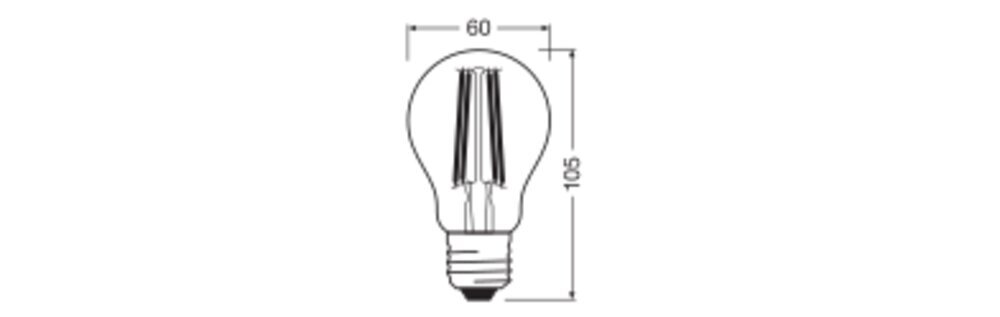 Ampoule LED Osram Vintage 1906 - 4058075293359