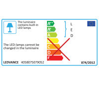 Ledvance Downlight Slim Lumière Rasante/Lumière Ponctuelle/ Lumière Diffuse - 4058075079052