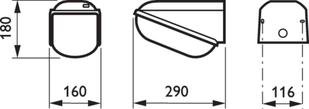 Philips FWC 110/120/121 Luminaire D'orientation - 10432299