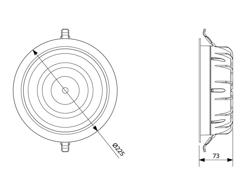 Opple LED Downlight Lumière Rasante/Lumière Ponctuelle/ Lumière Diffuse - 140057173