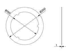 Opple LED Downlight Boîtier D'Éclairage à Alimentation Mécanique - 140060646