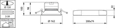Philips Coreline Lumière Rasante/Lumière Ponctuelle/ Lumière Diffuse - 32590399