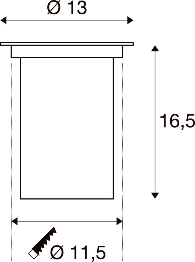 SLV Dasar Luminaire de sol - 229320