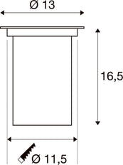 SLV Dasar Luminaire de sol - 229320
