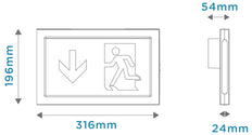 Luminaire De Secours Megaman - MM10488
