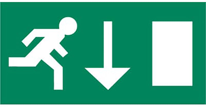 Van Lien TS Pictogramme D'Éclairage De Secours - 7TCA091350R0761