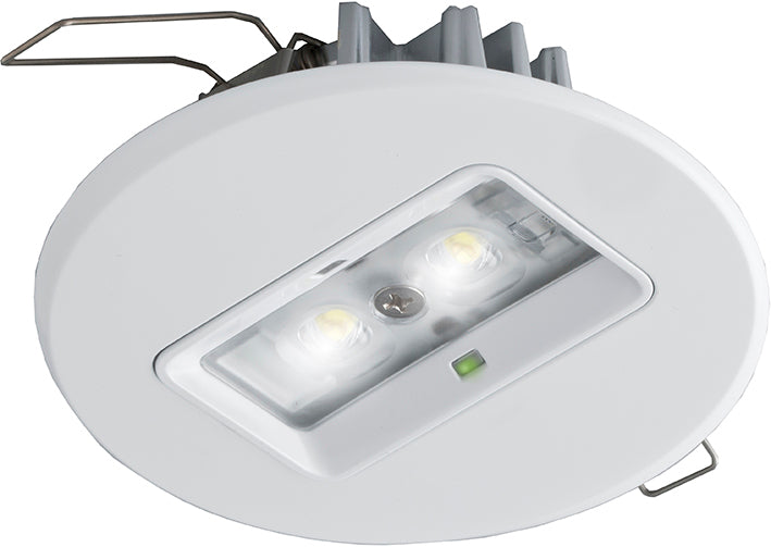 2W Autonome LED D'urgence Encastrée Downlight DALI - 7TCA091180R0302