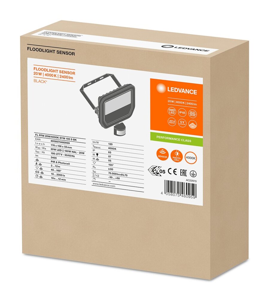 Ledvance Projecteur Downlight/Spotlight/Floodlight - 4058075460959