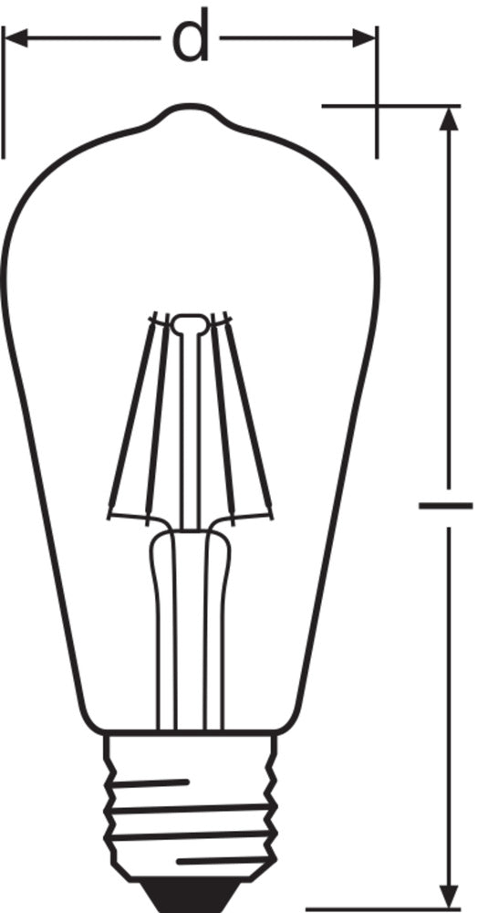 Ampoule LED Osram Vintage 1906 - 4052899962095
