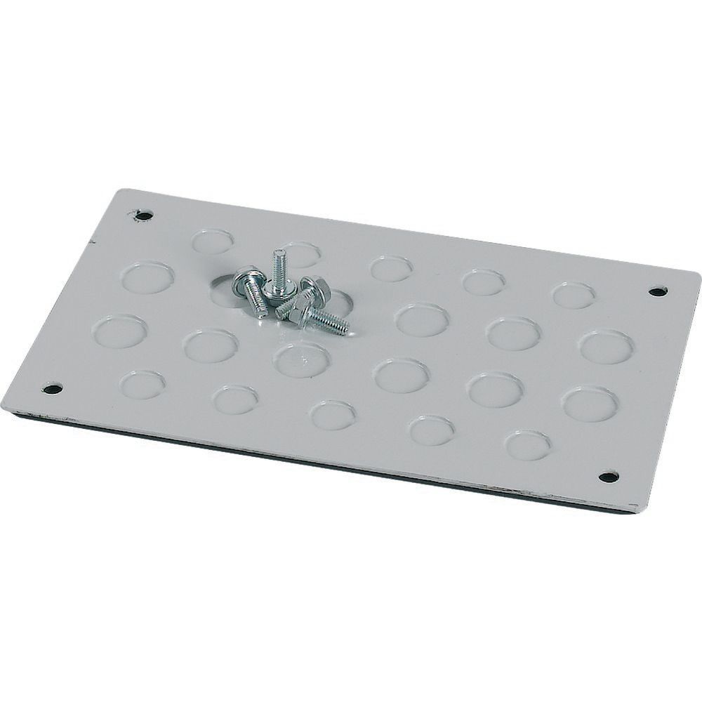 Eaton F3A IP66 Plaque à bride métallique 12xM20 10xM16 - 187863