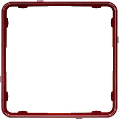 Cadre d'application Jung CD Plus Rouge Métallique - CDP81RTM