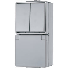 Jung WG600 Interrupteur combiné avec prise - 675W
