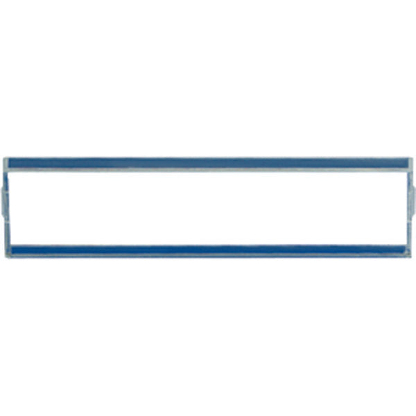 Couvercle en plexiglas Jung pour fenêtre de texte 17x54mm - A81NA [2 pièces]