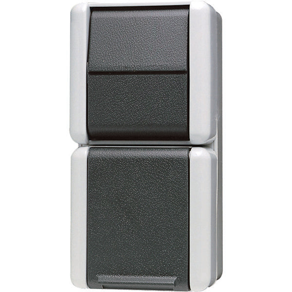 Prise combinée Jung avec contact de protection 16A - 871W