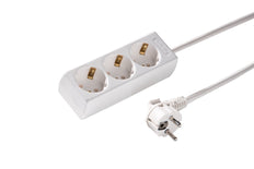 Martin Kaiser Multiprise De Bureau 3 Voies 45° 1.5M Blanc - 1045ZL/15W/KWS