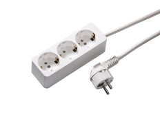 Martin Kaiser Multiprise De Bureau 3 Voies Avec Câble De 1,5m - 538ZL/15W/KWS