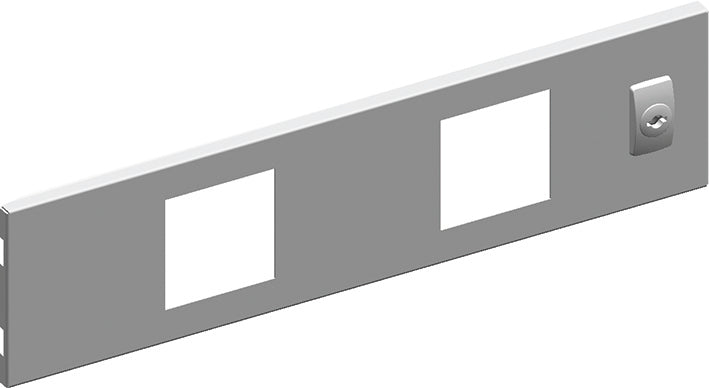 ABB Porte de Compartiment Pour Panneaux de Mesure 96x96 RAL7035 Hauteur 150mm RT1506 - 2CPX066447R9999