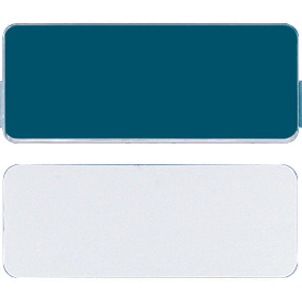 Couvercle en plexiglas Jung avec bande de texte 23x59mm - CD54NA [2 pièces]