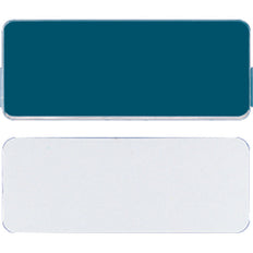 Couvercle en plexiglas Jung avec bande de texte 23x59mm - CD54NA [2 pièces]