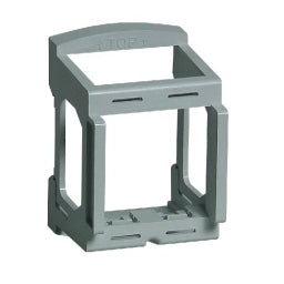 Bticino Din Rail Adapter Living Light 2 Modules - BTF80AL [10 Pieces]
