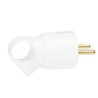 Legrand White Plug With Eyelet - 050330 [25 Pieces]