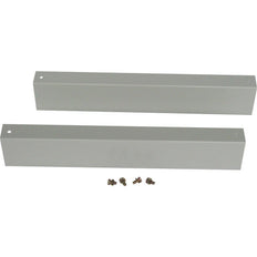 Eaton Plinth Side Panel HxD 100 x 600mm Set of 2 Grey - 114608