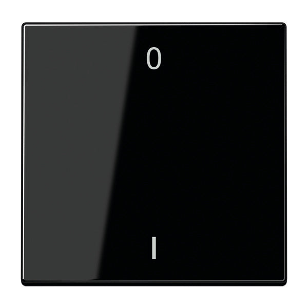 Jung EnOcean Wireless Wall Transmitter LS990 Black 2-Channel Symbols - ENOLS990-01SW
