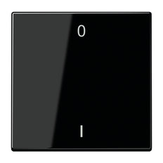 Jung EnOcean Wireless Wall Transmitter LS990 Black 2-Channel Symbols - ENOLS990-01SW