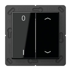 Jung EnOcean A500 Radio Wall Transmitter With Symbols - ENOA595P01SW