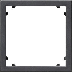 Cadre adaptateur carré Gira 45x45mm Système 55 Anthracite - 028328 [2 pièces]