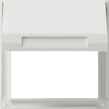 Gira Adapter Frame With Cover TX44 Pure White - 065466