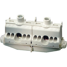 Hensel Vis de fixation pour rail DIN - Connexion des bornes gris - FC L 10