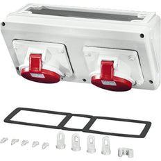 Hensel MI CB 13 IP44 Boîte de connexion 2x32A 5P 400V 300mm - Mi CB 13