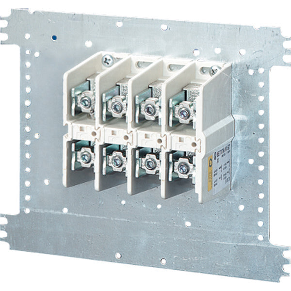 Hensel Power Clamp 250A 16-150mm 4 Pole on Mounting Plate - MI VE 120